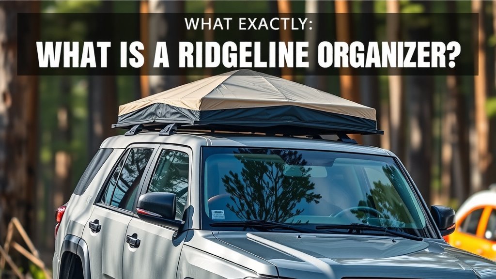What Exactly is a Tent Ridgeline Organizer?